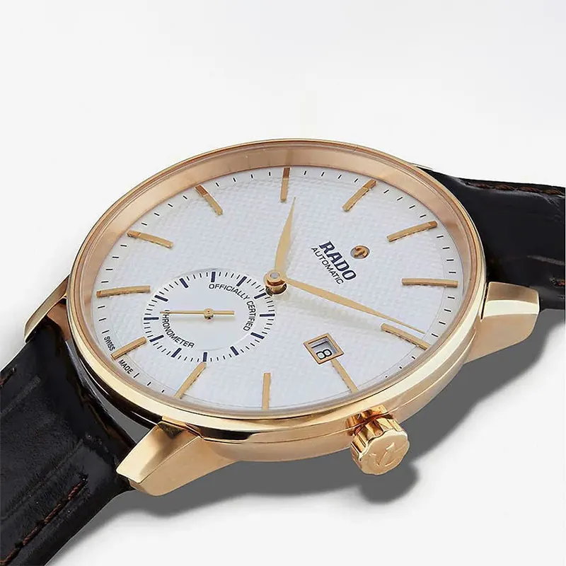 Rado Coupole Chronometer Automatic White Dial Men's Watch- R22881025